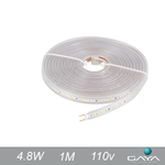 FITA LED 3528 AZUL IP65 4.8W 110V 1M  GAYA 9416