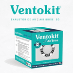 EXAUSTOR AIR BRISE 80 127V EXAUSTOR/RENOVADOR VENTOKIT 03005600003