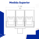 DISJUNTOR CAIXA MOLDADA 3P CURVA C DWP 500A 35 KA 500A WEG 14256845