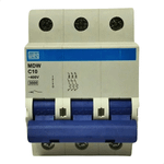 DISJUNTOR 3P CURVA C MDW-C 10A WEG 10076409