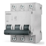 DISJUNTOR 3P CURVA C 63A SIEMENS 5SJ13637MB