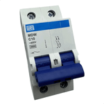 DISJUNTOR 2P CURVA C MDW-C 10A WEG 10076407