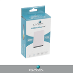 ARANDELA 4W 3000K 140LUMENS BRANCA GAYA 9682