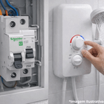 DISJUNTOR 1P CURVA C 40A  SCHNEIDER ELECTRIC EZ9F33140