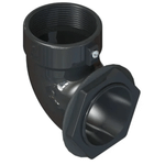 COTOVELO CURVA BOX 1 X 1 PC PT C. VED C. FLANGE TAF 8575