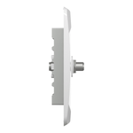 CONJUNTO TOMADA PARA ANTENA 9MM PL/BR MILUZ BOSSA  SCHNEIDER ELECTRIC S3B64680