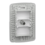CONJUNTO TOMADA PARA ANTENA 9MM PL/BR MILUZ BOSSA  SCHNEIDER ELECTRIC S3B64680