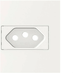 CONJUNTO TOMADA BR 2P+T 10A 250V PL/BR ORION  SCHNEIDER ELECTRIC S71302104