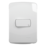 CONJUNTO PULSADOR CAMPAINHA 10A 250V PL/BR MILUZ BOSSA  SCHNEIDER ELECTRIC S3B62460