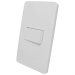 CONJUNTO INTERRUPTOR SIMPLES 10AX 250V PL/BR ORION  SCHNEIDER ELECTRIC S71310104