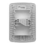 CONJUNTO INTERRUPTOR SIMPLES 10A 250V PL/BR MILUZ BOSSA  SCHNEIDER ELECTRIC S3B62010