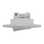 CONJUNTO INTERRUPTOR SIMPLES 10A 250V PL/BR MILUZ BOSSA  SCHNEIDER ELECTRIC S3B62010
