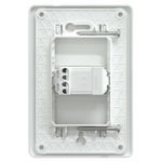 CONJUNTO CAMPAINHA CIGARRA 127V PL/BR ORION  SCHNEIDER ELECTRIC S71378304