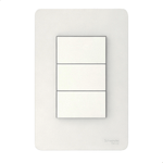 CONJUNTO 3 INTERRUPTORES SIMPLES 10AX 250V PL/BR ORION  SCHNEIDER ELECTRIC S71330104