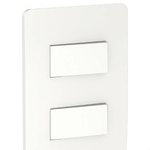 CONJUNTO 2 INTERRUPTORES SIMPLES 10AX 250V PL/BR ORION  SCHNEIDER ELECTRIC S71320104