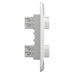 CONJUNTO 2 INTERRUPTORES SIMPLES 10A 250V PL/BR MILUZ BOSSA  SCHNEIDER ELECTRIC S3B62110