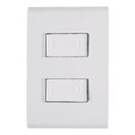 CONJUNTO 2 INTERRUPTOR SIMPLES 10A/250V LIZ TRAMONTINA 57170040
