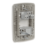 CONJUNTO 1 INTERRUPTOR SIMPLES + 2P+T 10A 250V PL/BR MILUZ B  SCHNEIDER ELECTRIC S3B69030