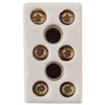 CONECTOR MULTIPLO 6MM2 PORCELANA  TRAMONTINA 57550201