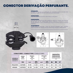 CONECTOR DERIVACAO PERFURACAO 16-120P/4-35D GBL CDP-120-35