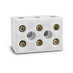 CONECTOR DE PORCELANA 06MM 3 POLOS  G20 CPO10633