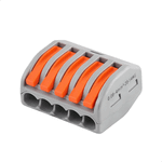 CONECTOR DE EMENDA E DERIVAÇÃO 0,5 A 4MM, 5P, 32A, CINZA DECORLUX CE4325