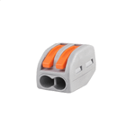 CONECTOR DE EMENDA E DERIVAÇÃO 0,5 A 4MM, 2P, 32A, CINZA DECORLUX CE4322