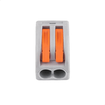 CONECTOR DE EMENDA E DERIVAÇÃO 0,5 A 4MM, 2P, 32A, CINZA DECORLUX CE4322