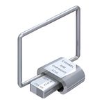 CONECTOR CUNHA DE AL 1/0-2/0X2 AZUL - ESTRIBO  CONIMEL CDAEL651