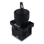 CHAVE SELETORA PLASTICA ED33 - 3 POSICOES - 2NA - MANOPLA CURTA SIBRATEC 04397