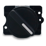 CHAVE SELETORA PLASTICA ED33 - 3 POSICOES - 2NA - MANOPLA CURTA SIBRATEC 04397