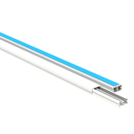 CANALETA 20X10 BRANCA FITA DUPLA FACE  ENERBRAS 361/2-EF COM DIVISORIA