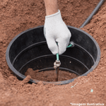 CAIXA DE INSPEÇÃO TERRA 300X250MM PLASTICA CONICA PARATEC 957C