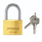 CADEADO SM 2 LT-35MM 4 CHAVES IGUAIS PADO 51005516