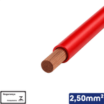 CABO VERMELHO 1KV 2,50 MM2 -