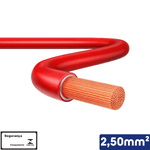 CABO VERMELHO 1KV 2,50 MM2 -