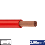 CABO VERMELHO 1KV 2,50 MM2 -