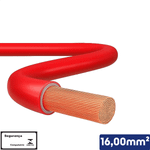 CABO VERMELHO 0,6/1 KV 16,00 MM2 -