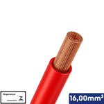 CABO VERMELHO 0,6/1 KV 16,00 MM2 -