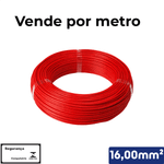 CABO VERMELHO 0,6/1 KV 16,00 MM2 -
