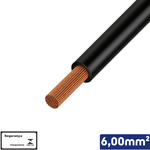 CABO PRETO 1KV 6,00 MM2 -
