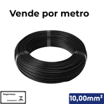 CABO PRETO 1 KV 10,00 MM2 -