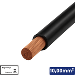 CABO PRETO 1 KV 10,00 MM2 -