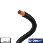 CABO PRETO 1 KV 10,00 MM2 -