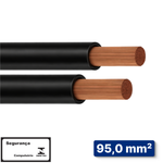CABO PRETO 0,6/1 KV 95,00 MM2 -