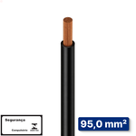 CABO PRETO 0,6/1 KV 95,00 MM2 -