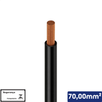 CABO PRETO 0,6/1 KV 70,00 MM2 -