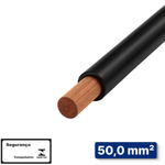 CABO PRETO 0,6/1 KV 50,00 MM2 -