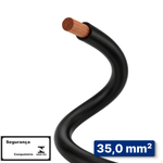 CABO PRETO 0,6/1 KV 35,00 MM2 -