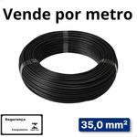 CABO PRETO 0,6/1 KV 35,00 MM2 -